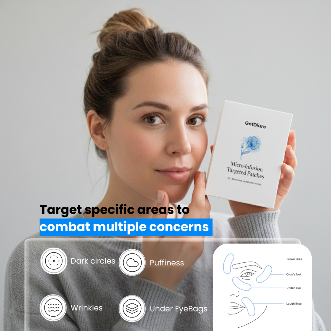 Smooth, firm and plump stubborn areas with Micro-Infusion Targeted Patches