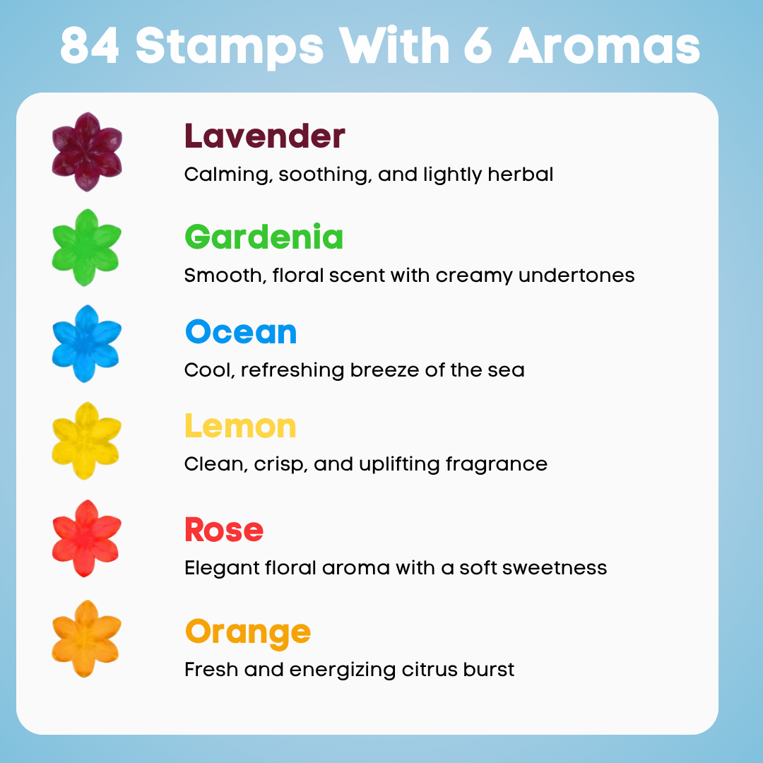 Diare™ 84 Flowers Toilet Cleaner Gel Pack