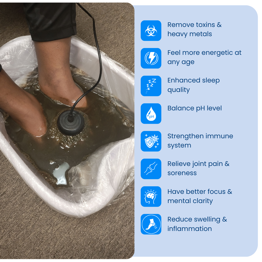 Diare Ionic Foot Spa - Removes Hidden Toxins and Heavy Metals
