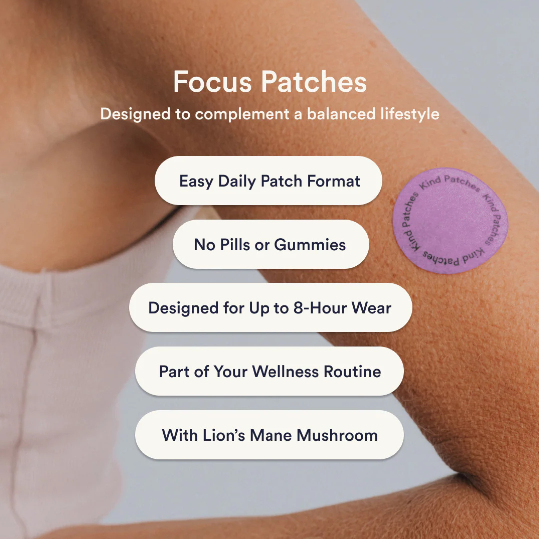 Focus Patches: Focus Without the Burnout