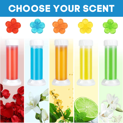 Diare™ 84 Flowers Toilet Cleaner Gel Pack