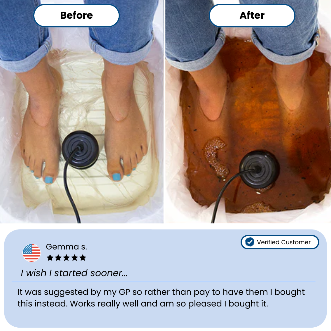 Diare Ionic Foot Spa - Removes Hidden Toxins and Heavy Metals