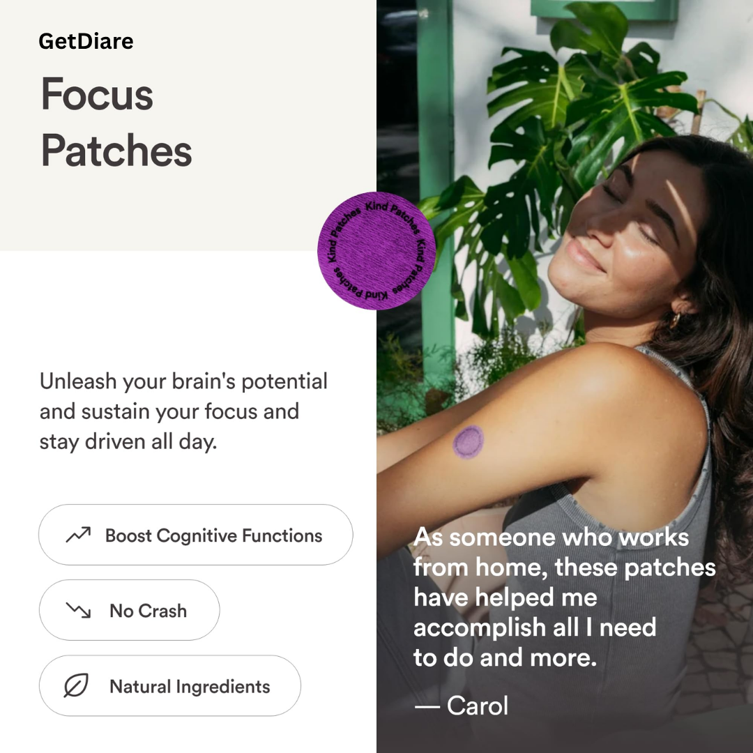Focus Patches: Focus Without the Burnout