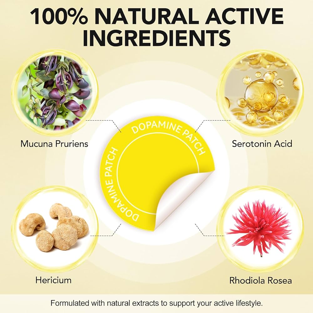 Mood Patches: Supports Serotonin Production, Mood Support and Positivity