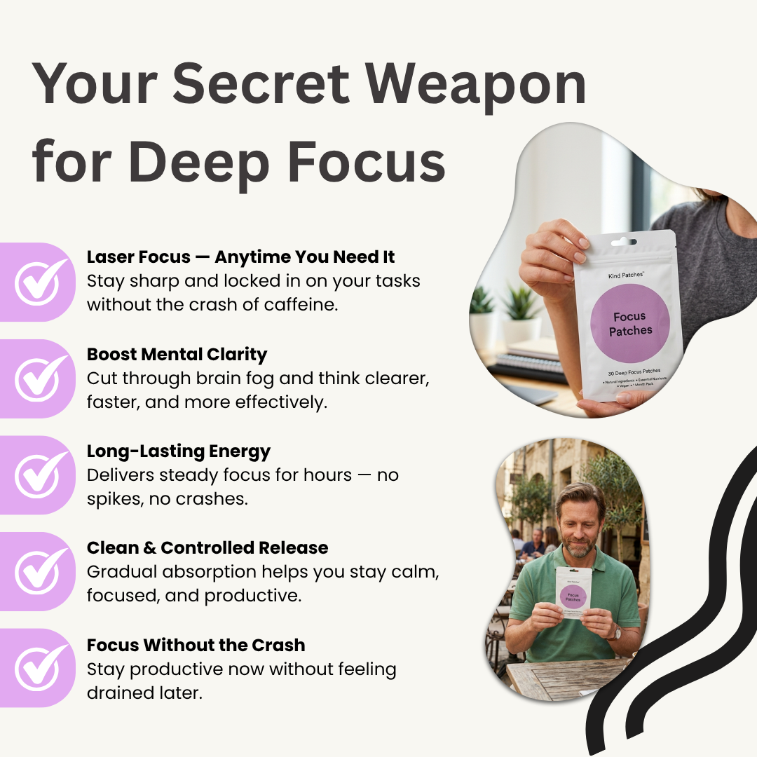 Focus Patches: Focus Without the Burnout