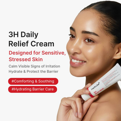 Soothe redness and hydrate deeply - 3H Relief Cream