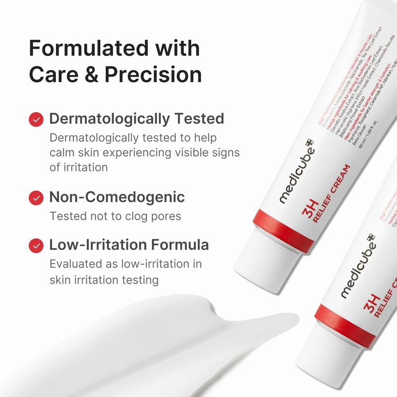 Soothe redness and hydrate deeply - 3H Relief Cream