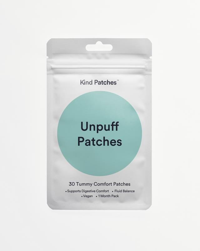 Unpuff Patches: Supports Reduced Puffiness, Digestive Balance and Lightweight Feeling