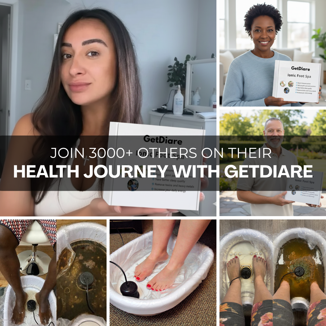 Diare Ionic Foot Spa - Removes Hidden Toxins and Heavy Metals