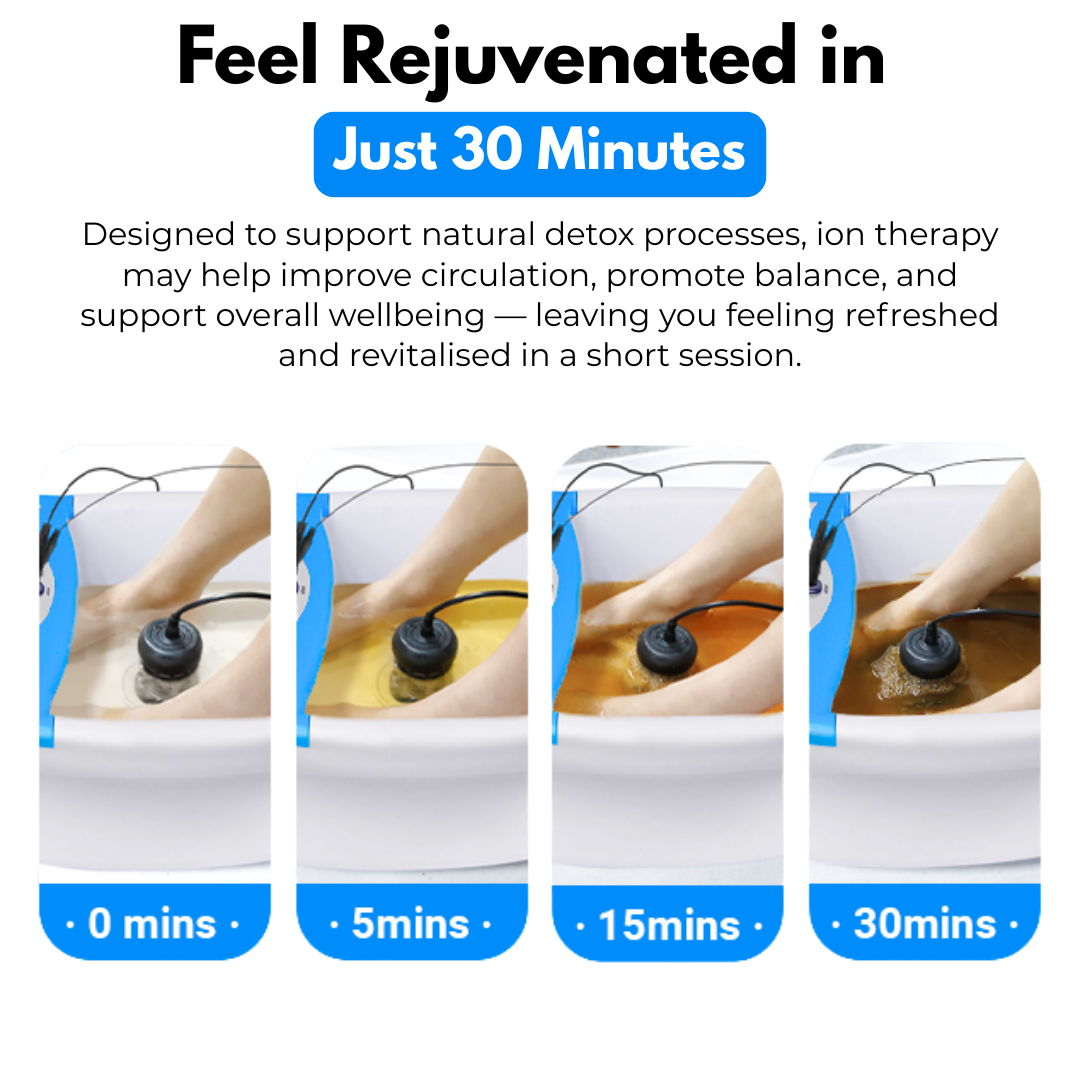 Diare Ionic Foot Spa - Removes Hidden Toxins and Heavy Metals