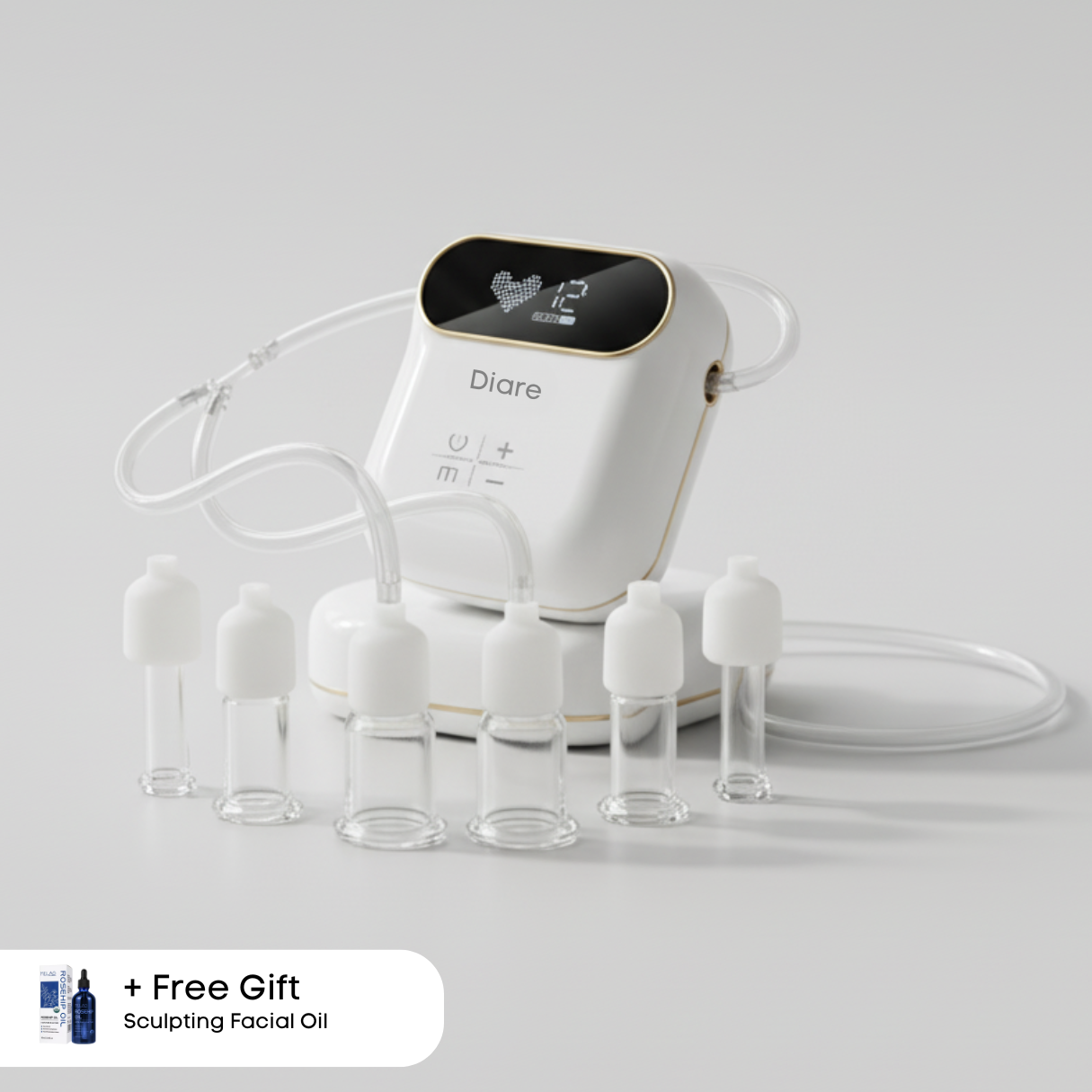 Facial Cupping Therapy Kit | By Diare