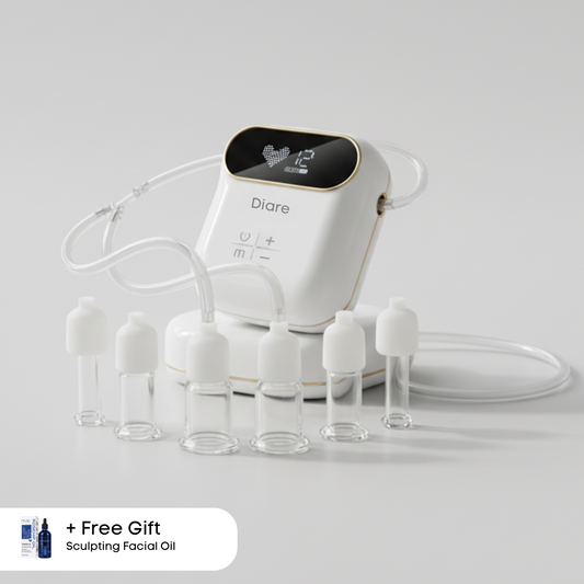 Facial Cupping Therapy Kit | By Diare