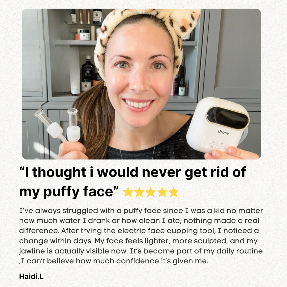 Facial Cupping Therapy Kit | By Diare